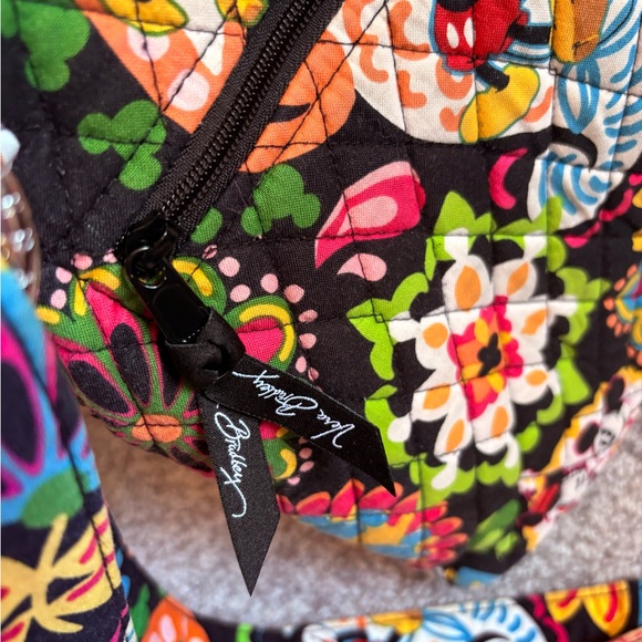 Vera Bradley Disney Parks Mickey at Midnight Large Hipster Bag - Picture 10 of 10